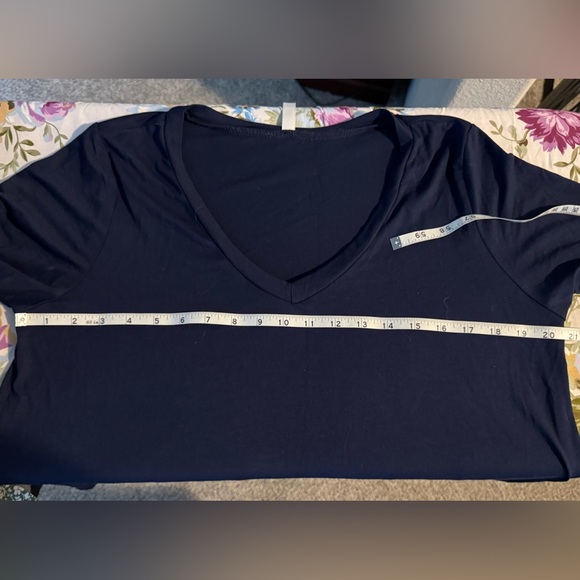 Popana Womens Long Sleeve Tunic Tops to Wear With Leggings - XL Blue - Picture 6 of 6